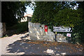 Victorian postbox on Storr Lane, Hackness