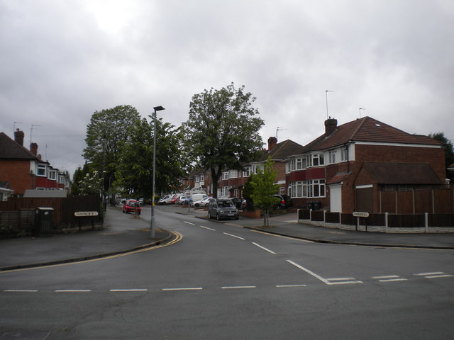 South end of Olorenshaw Road, Sheldon © Richard Vince :: Geograph ...