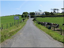 NW9766 : Road (B738) near to Dhuloch by Peter Wood