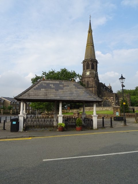 Market Place and St Wilfred's church