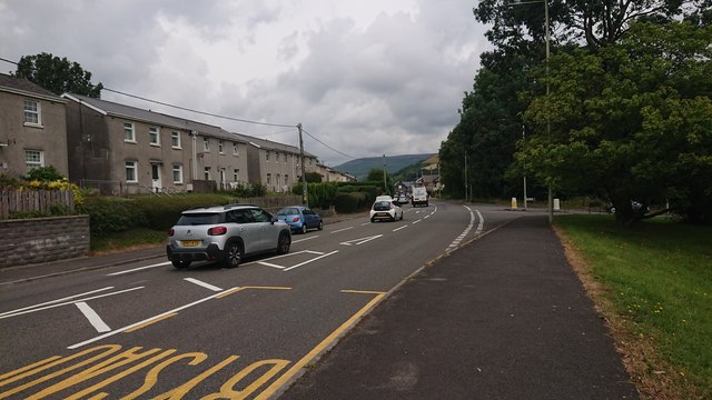 North east on Bridgend Road 2019-7-17 © Terrence Morgan :: Geograph ...