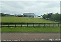 Paddock, farmhouse and outbuildings South of Killeen Bridge