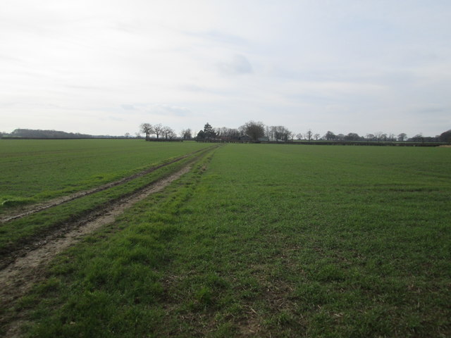 Field track and bridleway back ... © Martin Dawes cc-by-sa/2.0 ...