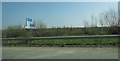 M25 embankment at junction 14