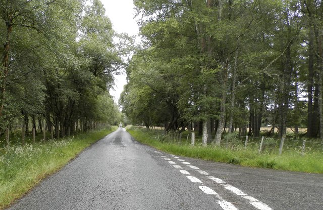 Minor road between Englishton Muir and Kirkton Muir