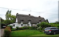 Thatched cottage on Hobbs Cross Road