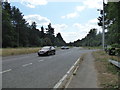 Dual carriageway near Tubney