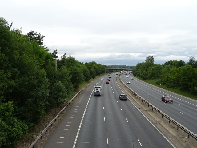 M11 Motorway Towards Cambridge JThomas Geograph Britain And Ireland   6214341 8e8e253f 