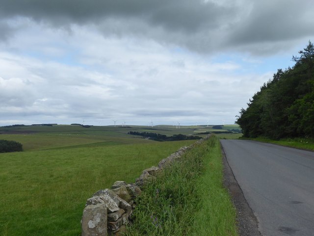 The A6112 alongside Hare Strip