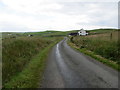 Minor road approaching Cairngarroch Croft