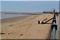 View along the beach at Cleethorpes