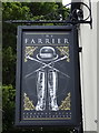 Sign for the Farrier, Cayton