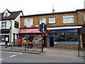 Post Office and shops on Hockerill Street, Bishop