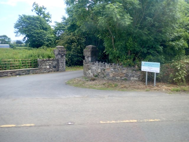 The entrance to St Francis Nursing Home on the R132 at Thistles Cross