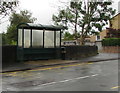 Bus stop and shelter, Merthyr Road, Ashvale, Tredegar