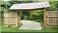 Entrance to the Japanese garden in Broadview Gardens