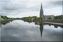 G2418 : St. Muredach's Cathedral along the Moy River, Ballina by Kenneth  Allen