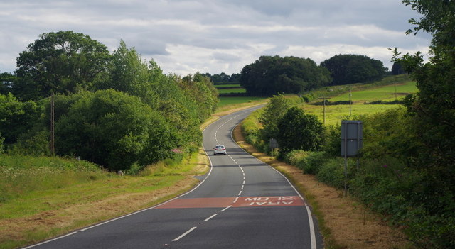 A4081 south of Llanyre