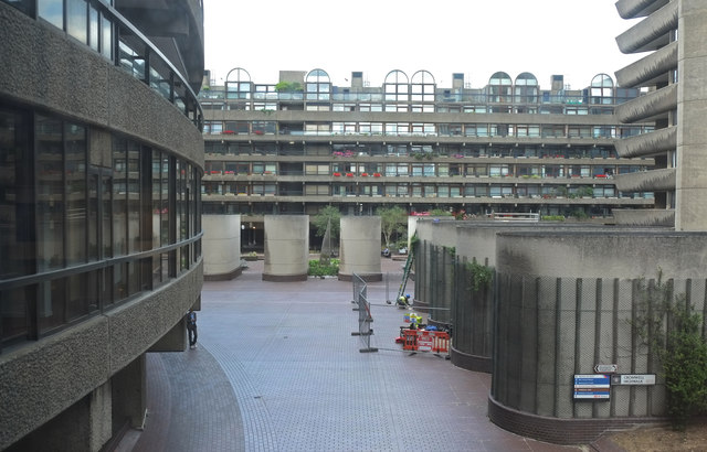 Inside the Barbican