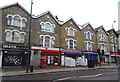 Post Office and shops on Seven Sisters Road