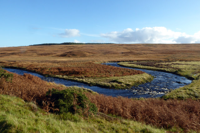 Meander of the Halladale River