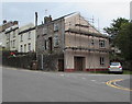 Scaffolding on a Rhymney corner