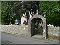 Lychgate to St Twrog