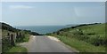SY7482 : Road down to Ringstead by W