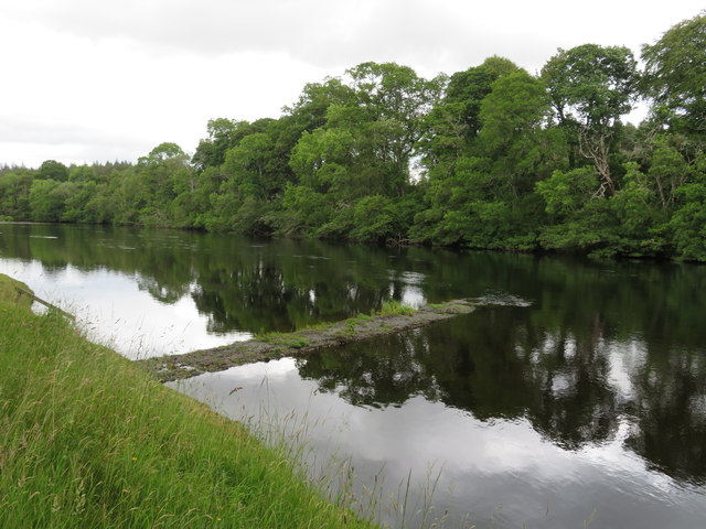 Fishing stand, River Beauly