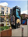 SJ8498 : Changing the art in Stevenson Square by Gerald England