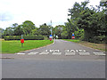 The road out of Shepherds Grove Park