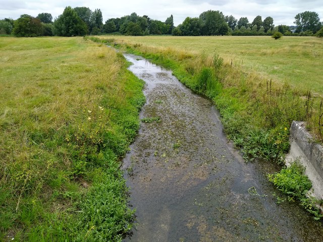 Distribution channel, Harnham water meadows, Salisbury
