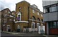 Entrance to former Hampstead tram depot, Cressy Road, NW3