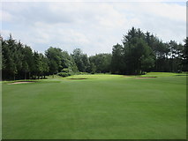 NJ7621 : Inverurie Golf Course, 1st Hole, The Firs T by Scott Cormie