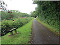 Llwybr beicio i Tumble / Cycle path to Tumble