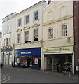 High Street bakery and shoe shop, Barnstaple