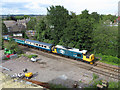 Class 37 near Cardiff Queen Street