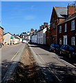 North along Castle Street leat, Tiverton