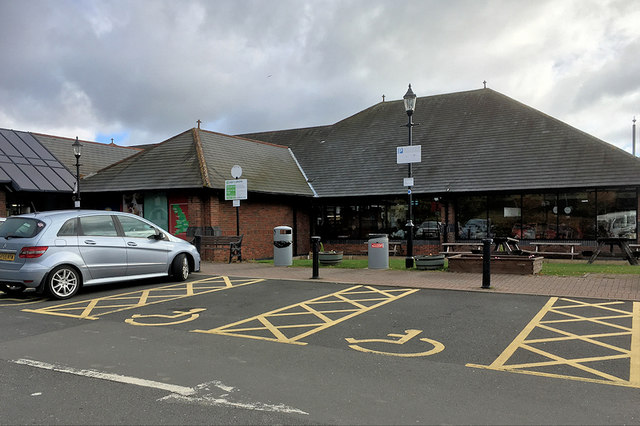 Tibshelf Services, Derbyshire © David Dixon :: Geograph Britain and Ireland