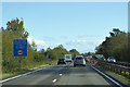 TL2969 : Eastbound A14 near Hemingford Grey by David Dixon