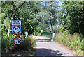 Weak Bridge over the Loddon