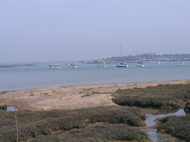 Mersea quarters from Old Hall Marshes