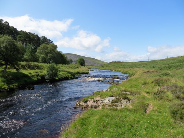 River Helmsdale in the Strath of...