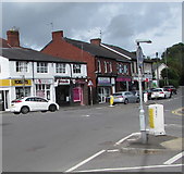 ST3390 : Station Road shops, Caerleon by Jaggery