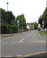 NW along Lodge Road, Caerleon