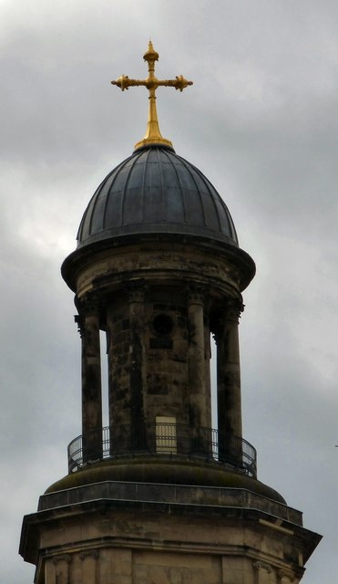 St Chad's cross and cupola