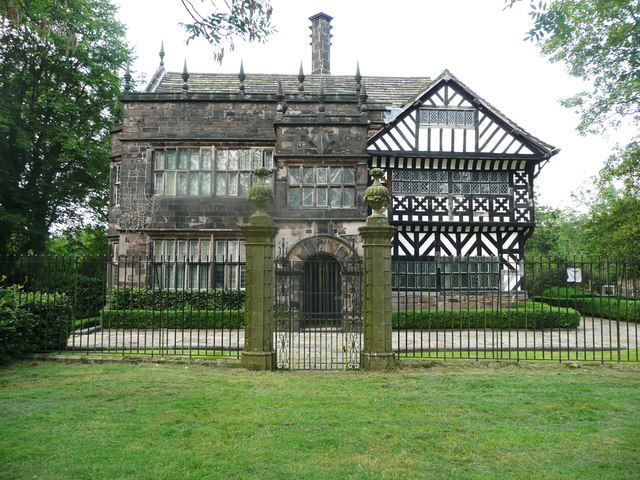 Hall i' th' Wood, Bolton, south front