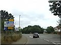 Direction sign on Pinhoe Road, B3181