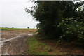 Field entrance by The Street, Blythburgh