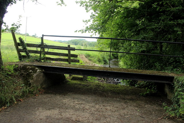 Ford and Footbridge on the Offwell Brook